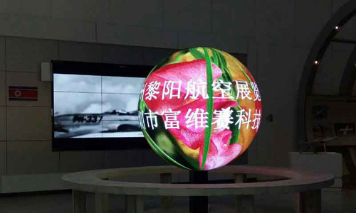 Custom made ball display
